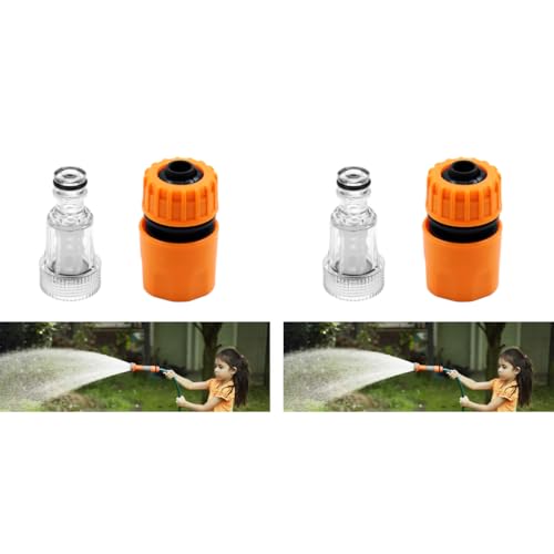 HASTHIP® Quick Connector Pressure Washer Filter Garden Hose Fitting Set Includes 3/4 Inch Inlet Nozzle Suitable for Ballorex Starq Gaocheng JPT Bosch ResQtech 2PCS HASTHIP® Quick Connector Pressure Washer Filter Garden Hose Fitting Set Includes 3/4 Inch Inlet Nozzle Suitable for Ballorex Starq Gaocheng JPT Bosch ResQtech 2PCS